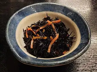 Japanese simmered hijiki