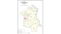 Map showing Asrenda (#628) in Hilauli CD block