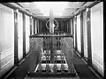 Interior of the NZGSS Hinemoa in 1902