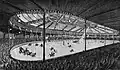 The Paris Hippodrome circa 1881 was lit with 128 Yablochkov candles, with approximately one Gramme generator required per 20 lights.