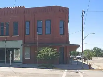Historic Central National Bank in Alva (2017)