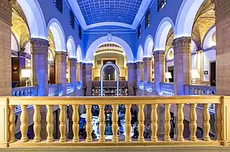 Interior of The Midland Hotel, Chicago