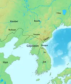 Old Chosŏn in 108 BCE