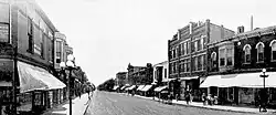 Looking south on Stone Street, 1917