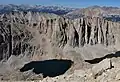 Northeast aspect. (Kaweah Peaks upper right)