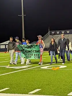 Sophomore 2025 Homecoming Court