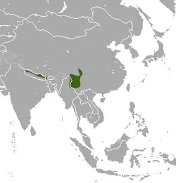 Map of range