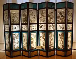 Image 45Chinese folding screen used at the Austrian imperial court, 18th century, the Imperial Furniture Collection (from Chinese culture)