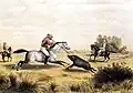 Hog Hunting in Bengal - plate 5, The Charge[2]