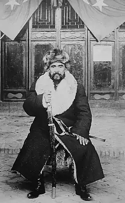 Khoja Niyaz as the president
