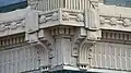 Preserved terracotta on the exterior of the Holland Building in Springfield, MO. (ca. 2025)