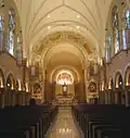 Restored interior