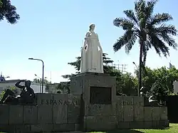 Monument in honor of Spain in Isabella I of Castile Square