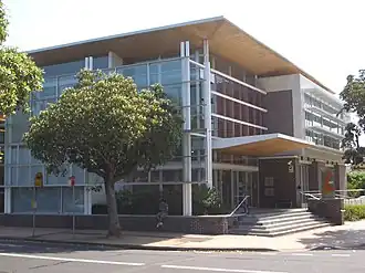 Library, Rochester Street in 2007
