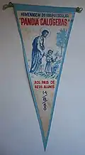 school banner created in homage to João Pandiá Calógeras
