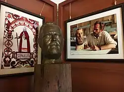 Tribute to the Swiss architect in the Hall that bears his name at the Mission Museum of Concepción, Bolivia