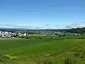 Panorama of central Honbetsu (north)