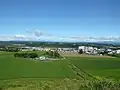 Panorama of central Honbetsu (south)