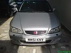 European 'CH1' face-lifted 2002 Accord Type-R
