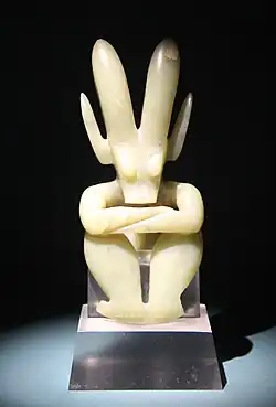 Jade humanoid, Hongshan culture (4700–2900 BCE).[6][7]