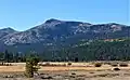 Northeast aspect of Stevens Peak from Hope Valley