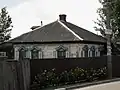 A wooden house