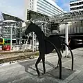 Iron Horse sculpture