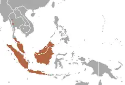 Map of range