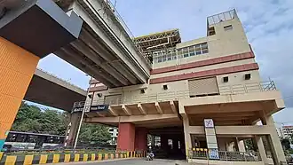 Fully completed metro station as of July 2025