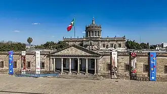 Hospicio Cabañas, Guadalajara, by Manuel Tolsá (1796–1810), one of the oldest and largest hospital complexes in the Americas