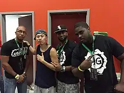 King Soloman (left), MC Jin, Proverb and Big Job (right) at the [http://www.flavorfest.org/ Flavor Fest Urban Leadership Conference 2014