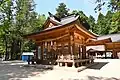 Hotaka Shrine Kaguraden (Dance Hall) View