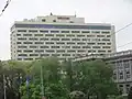 Westin Zagreb behind Mimara Museum