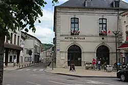 The town hall in Ligny-en-Barrois