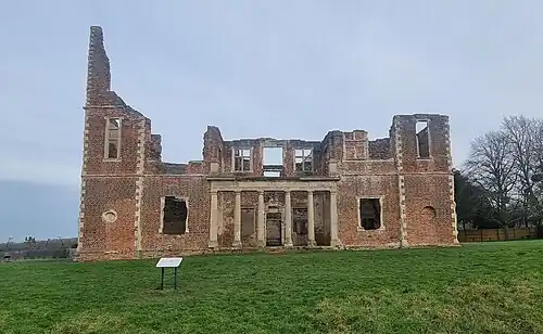 Houghton House, north facade