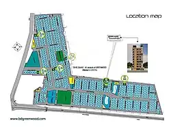 Location of Savar DOHS