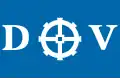 House flag used since 1910, when a company changes its name to Delmas Vieljeux.