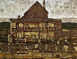 House with Shingle Roof (Old House II), 1915 Leopold Museum, Vienna