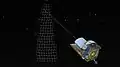 Euclid scans across the night sky using a "step-and-stare" method, combining separate measurements to form the largest cosmological survey ever conducted in the visible and near-infrared.[57]