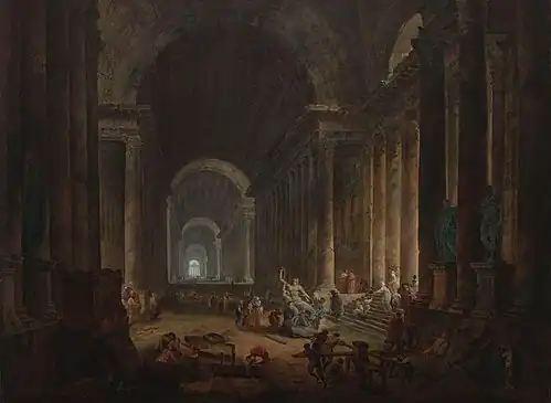 The Finding of the Laocoon (1773), 119.3 x 162.5&nbsp;cm., Virginia Museum of Fine Arts