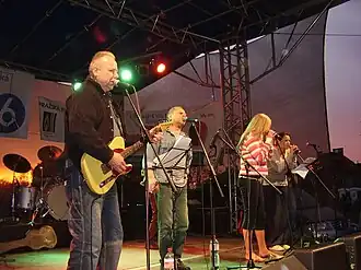 Hudba Praha performing in 2009