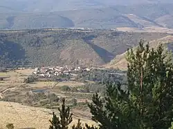 View of the valley and Huerta de Abajo