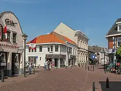 View to a street: de Gentsestraat