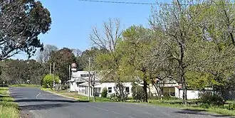 Mate St, the main street of Humula, 2020