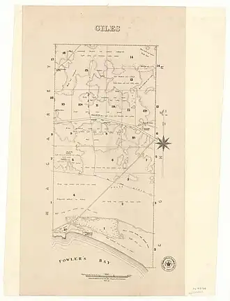Plan of the Hundred of Giles, 1891