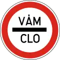 C-036 Customs checkpoint (CLO in Slovak),old