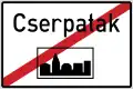 E-023 End of city limit