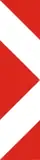 F-036 Narrow chevron (right)