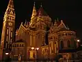 Votive Church at night