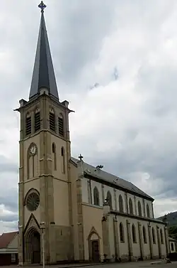 The church in Husseren-Wesserling